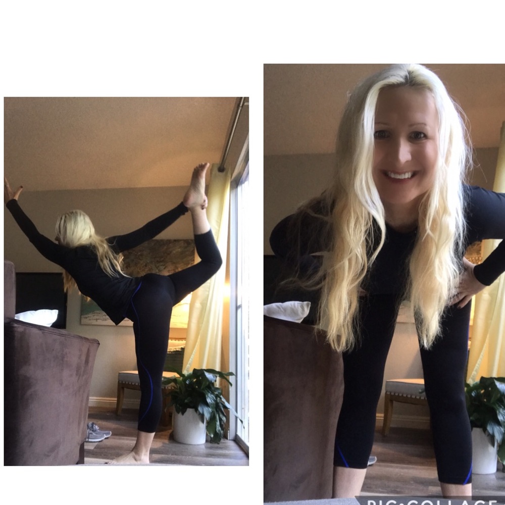 🏃‍♀️Black Electric Yoga Capri 🌟 - Picture 3 of 3